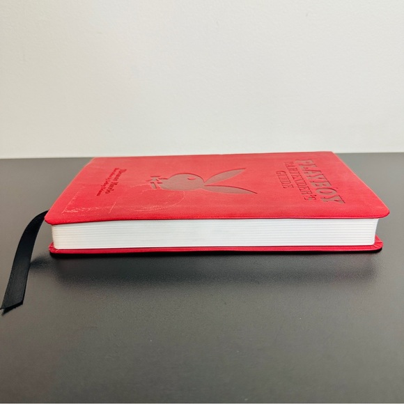 VINTAGE PLAYBOY Bartender’s Guide in Red Bound Leather VINTAGE Thomas Mario - Picture 10 of 13